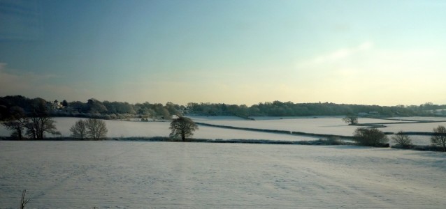 sussex in snow